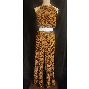 En Focus Studio - Leopard Print Jumpsuit